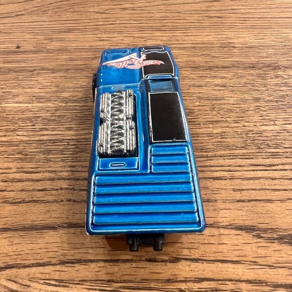 Vintage 1970 Hot Wheels Redline Side Kick Diecast Car Blue Mattel - Picture 4 of 7